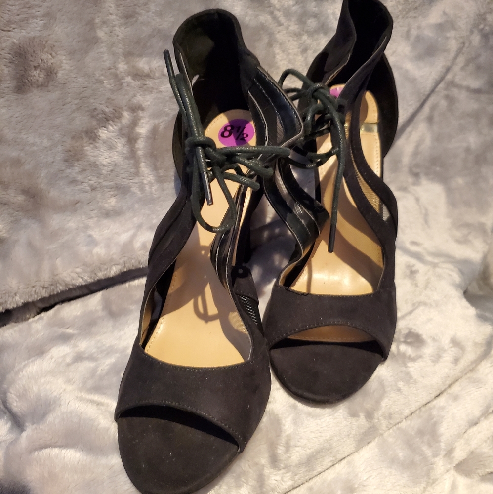 New Black dressy sandals